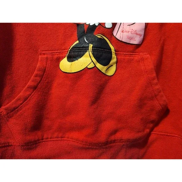 Disney Parks Walt Disney Minnie Mouse Red Sweater Sweatshirt Child's XL Wdw - Picture 7 of 13